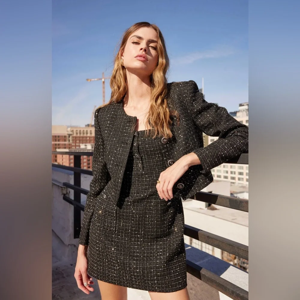 ASTR The Label Dress & Jacket Set, Size M - Picture 7 of 14